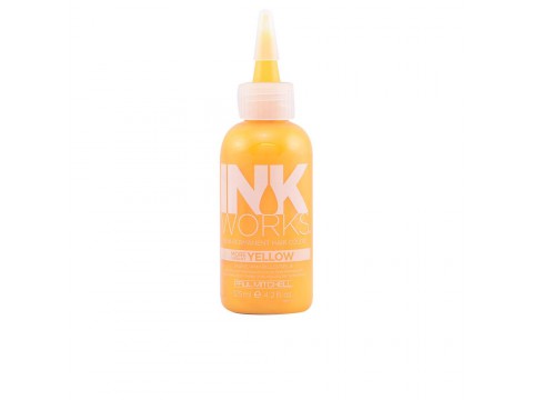 PAUL MITCHELL Inkworks pusiau permanentiniai plaukų dažai YELLOW Geltona 125ml